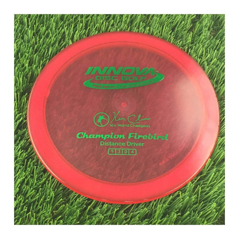 Innova Champion Firebird with Misprint Stamp - 159g - Translucent Red