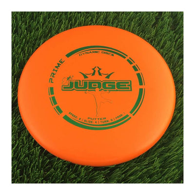 Dynamic Discs Prime EMAC Judge with EMAC Signature Stamp - 174g - Solid Orange