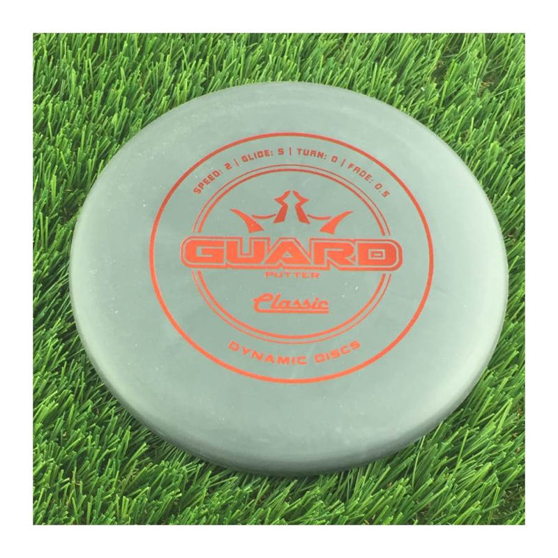 Dynamic Discs Classic (Hard) Guard - 174g - Solid Grey