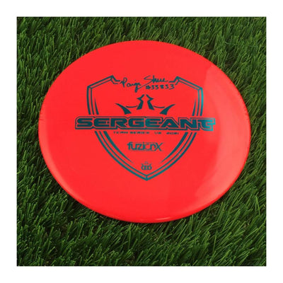 Dynamic Discs Fuzion X-Blend Sergeant with Paige Shue #33833 Team Series V2 2021 Stamp - 176g - Solid Red