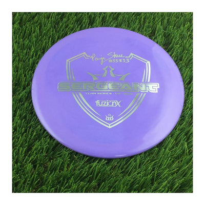 Dynamic Discs Fuzion X-Blend Sergeant with Paige Shue #33833 Team Series V2 2021 Stamp - 176g - Solid Purple