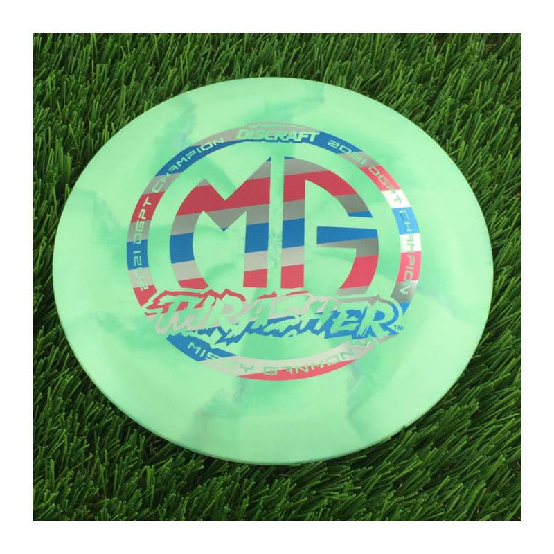 Discraft ESP Swirl Thrasher with MG Missy Gannon 2021 DGPT Champion Stamp