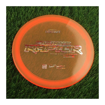 Discraft Special Blend Z Captain's Raptor with First Run // Modified Overstable - Paul Ulibarri Stamp - 174g - Translucent Orange