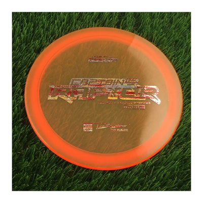 Discraft Special Blend Z Captain's Raptor with First Run // Modified Overstable - Paul Ulibarri Stamp - 174g - Translucent Orange