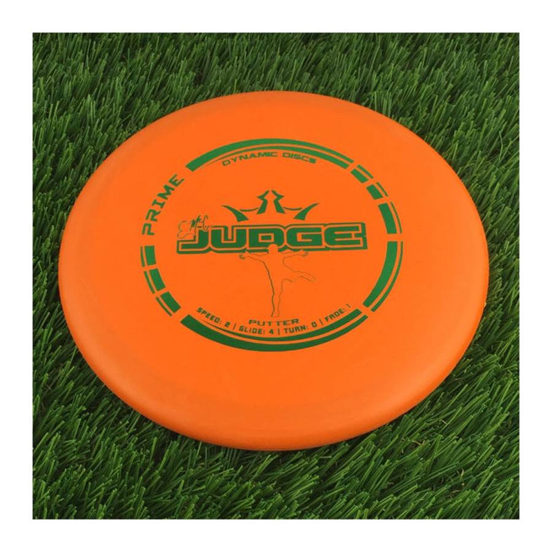 Dynamic Discs Prime EMAC Judge with EMAC Signature Stamp - 174g - Solid Orange