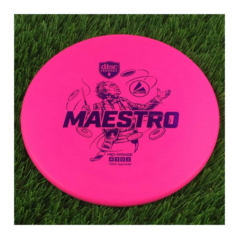 Discmania Active Base Level Maestro - 168g - Solid Pink