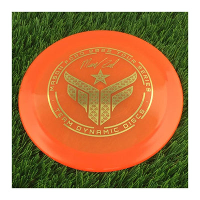 Dynamic Discs Hybrid X Getaway with Mason Ford Logo 2022 Tour Series - Team Dynamic Discs Stamp - 174g - Translucent Orange