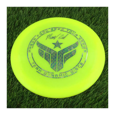 Dynamic Discs Hybrid X Getaway with Mason Ford Logo 2022 Tour Series - Team Dynamic Discs Stamp - 175g - Translucent Yellow