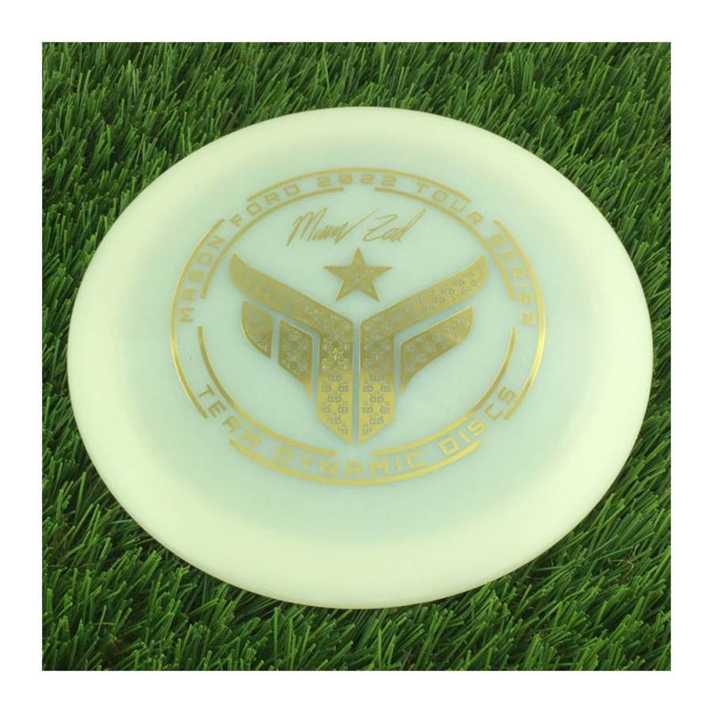 Dynamic Discs Hybrid X Getaway with Mason Ford Logo 2022 Tour Series - Team Dynamic Discs Stamp - 175g - Translucent White