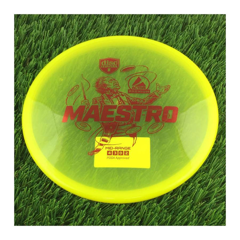 Discmania Active Premium Maestro - 170g - Translucent Yellow