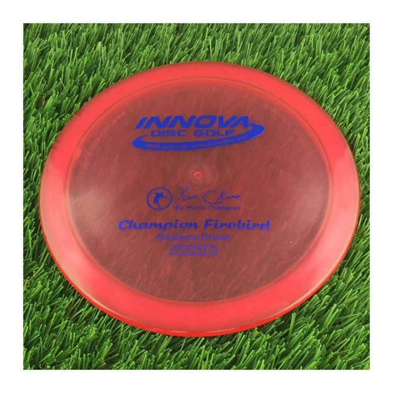 Innova Champion Firebird with Misprint Stamp - 158g - Translucent Red