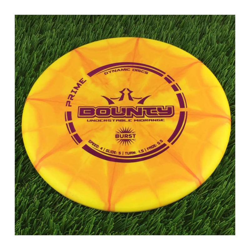 Dynamic Discs Prime Burst Bounty - 177g - Solid Yellow