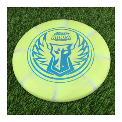 Discraft Swirl Roach with Brodie Smith Dark Horse Stock Stamp Stamp - 174g - Solid Green