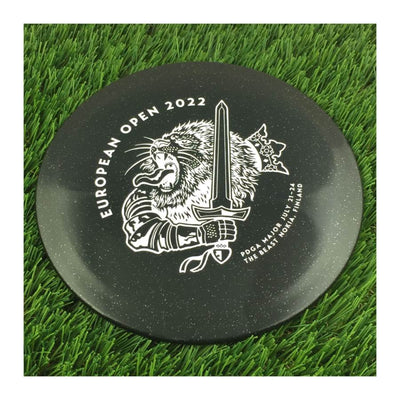 Discmania C-Line Metal Flake FD3 with European Open 2022 - The Beast - Nokia, Finland Stamp - 173g - Translucent Black