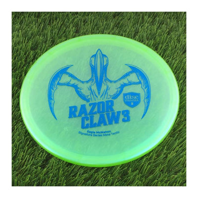 Discmania Evolution Meta Tactic with Razor Claw 3 - Eagle McMahon Signature Series Stamp - 174g - Translucent Green