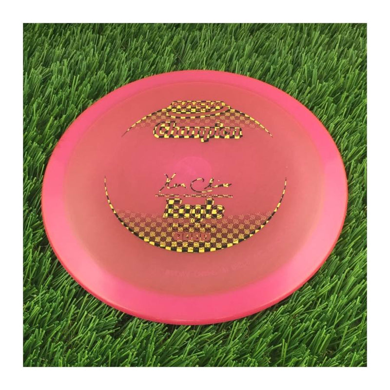 Innova Champion Eagle with Ken Climo - 12x World Champion New Stamp Stamp - 171g - Translucent Dark Pink