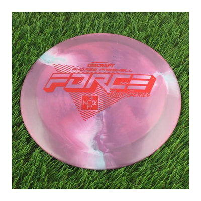 Discraft ESP Swirl Force with Andrew Presnell Tour Series 2022 Stamp