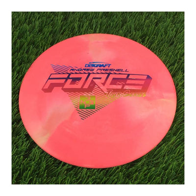 Discraft ESP Swirl Force with Andrew Presnell Tour Series 2022 Stamp