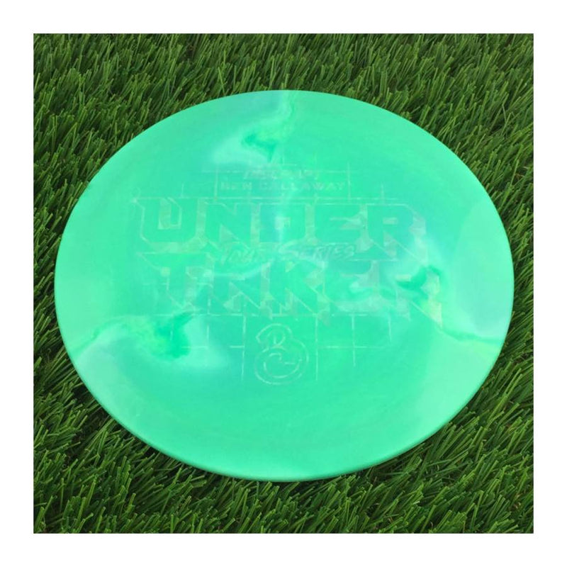 Discraft ESP Swirl Undertaker with Ben Callaway Tour Series 2022 Stamp - 174g - Solid Aqua Green