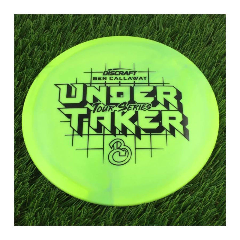 Discraft ESP Swirl Undertaker with Ben Callaway Tour Series 2022 Stamp - 174g - Solid Green