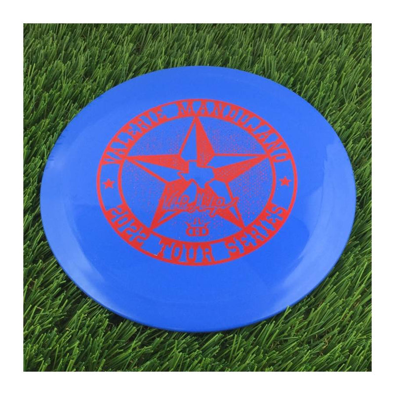 Dynamic Discs Fuzion X-Blend Vandal with Valerie Mandujano - 2022 Tour Series - Texas Star Stamp - 171g - Solid Blue