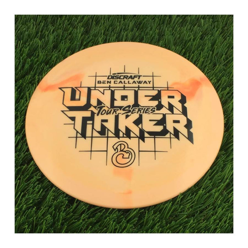 Discraft ESP Swirl Undertaker with Ben Callaway Tour Series 2022 Stamp - 172g - Solid Orange