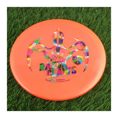 Discmania Evolution Meta Tactic with Razor Claw 3 - Eagle McMahon Signature Series Stamp - 171g - Translucent Orange