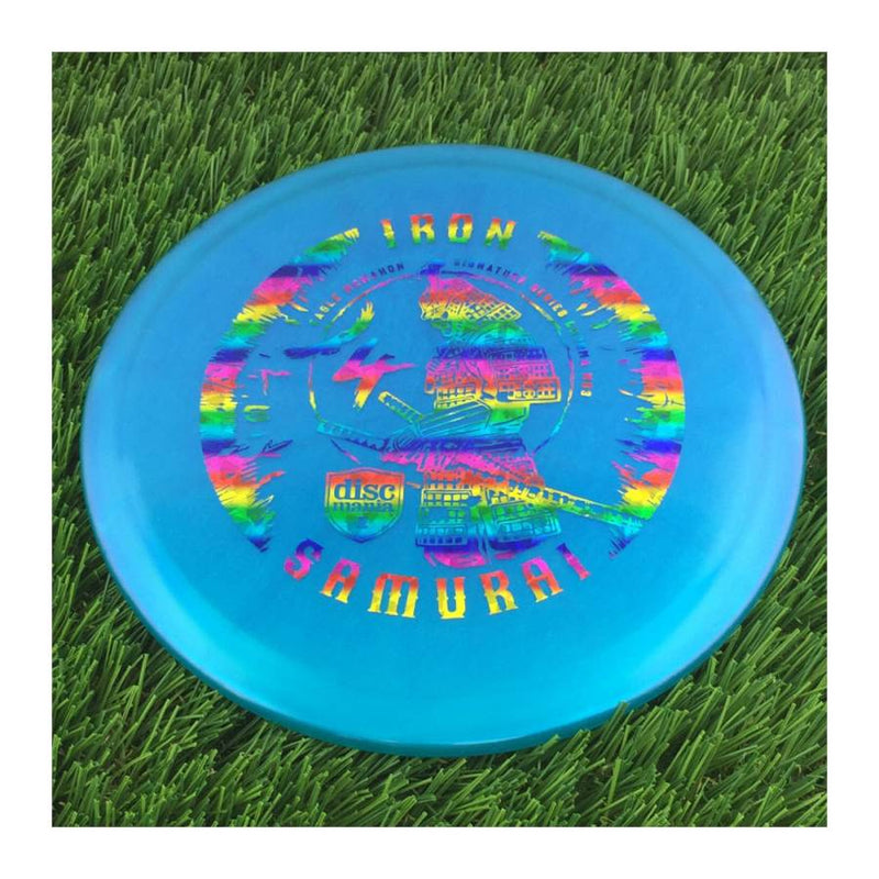 Discmania Chroma C-Line MD3 with Eagle McMahon Signature Series Iron Samurai 4 Stamp - 177g - Translucent Blue