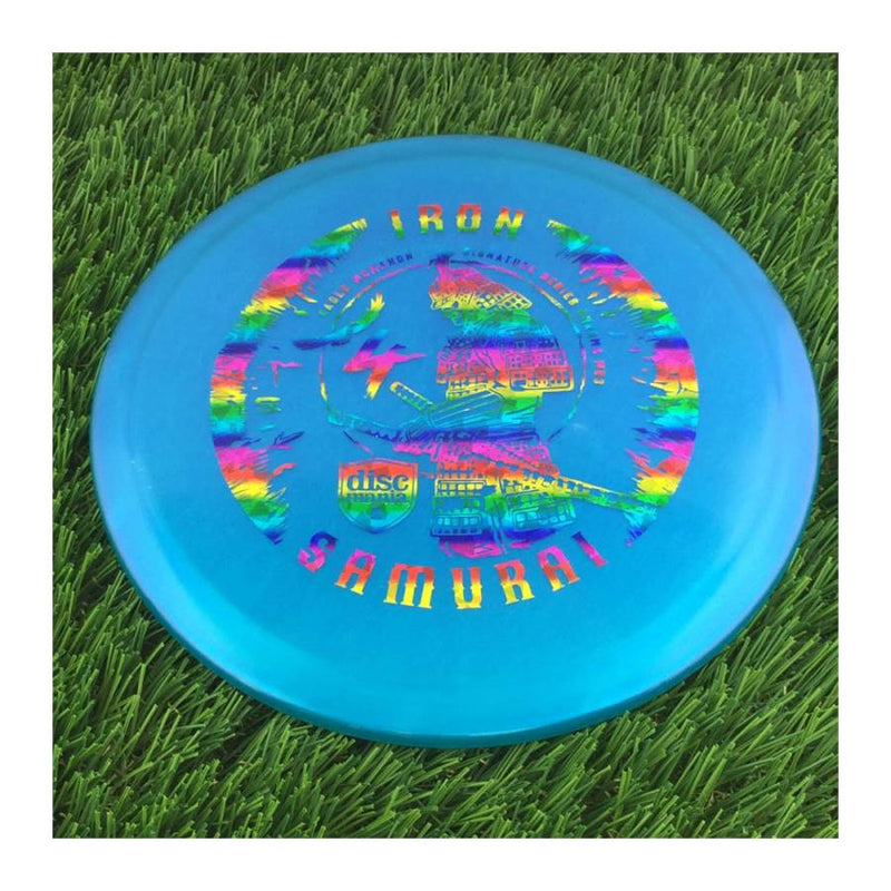 Discmania Chroma C-Line MD3 with Eagle McMahon Signature Series Iron Samurai 4 Stamp - 177g - Translucent Blue