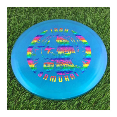 Discmania Chroma C-Line MD3 with Eagle McMahon Signature Series Iron Samurai 4 Stamp - 177g - Translucent Blue