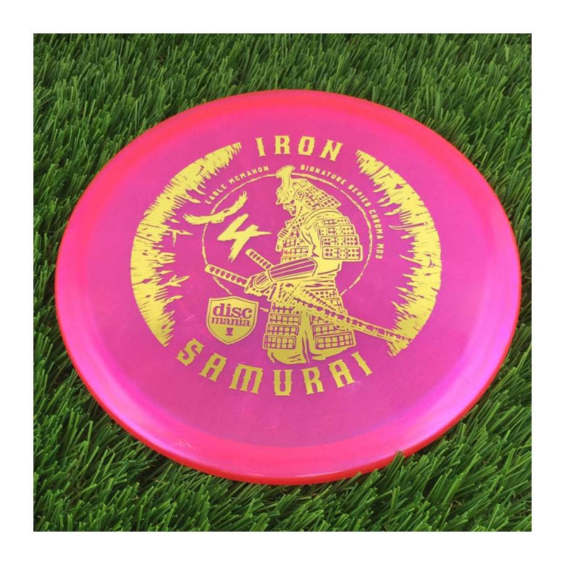 Discmania Chroma C-Line MD3 with Eagle McMahon Signature Series Iron Samurai 4 Stamp - 177g - Translucent Red