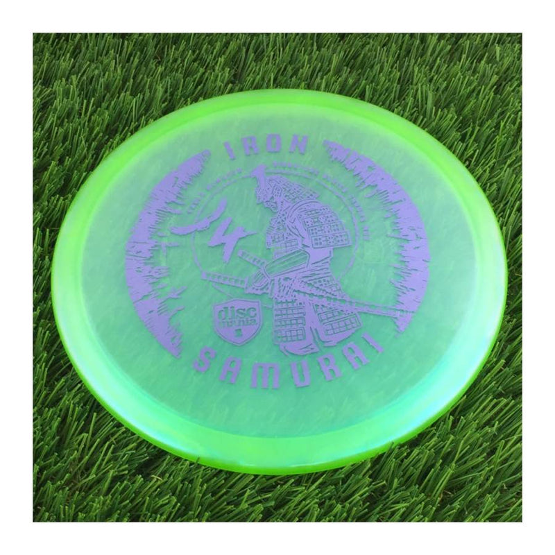 Discmania Chroma C-Line MD3 with Eagle McMahon Signature Series Iron Samurai 4 Stamp - 177g - Translucent Green