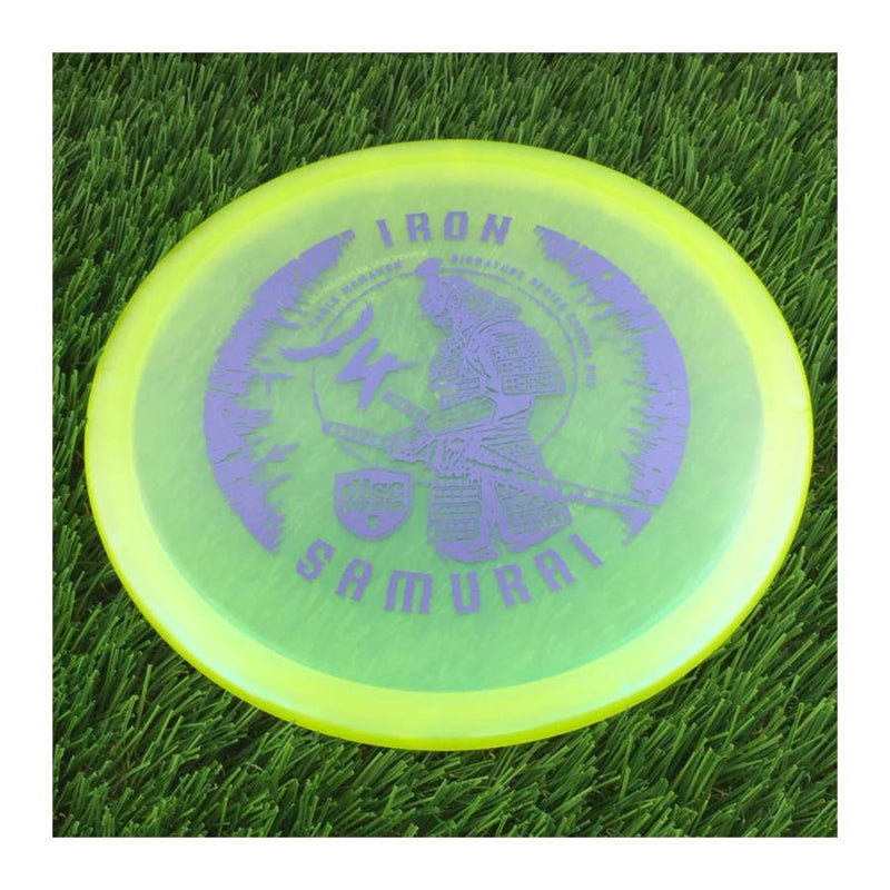 Discmania Chroma C-Line MD3 with Eagle McMahon Signature Series Iron Samurai 4 Stamp - 176g - Translucent Yellow