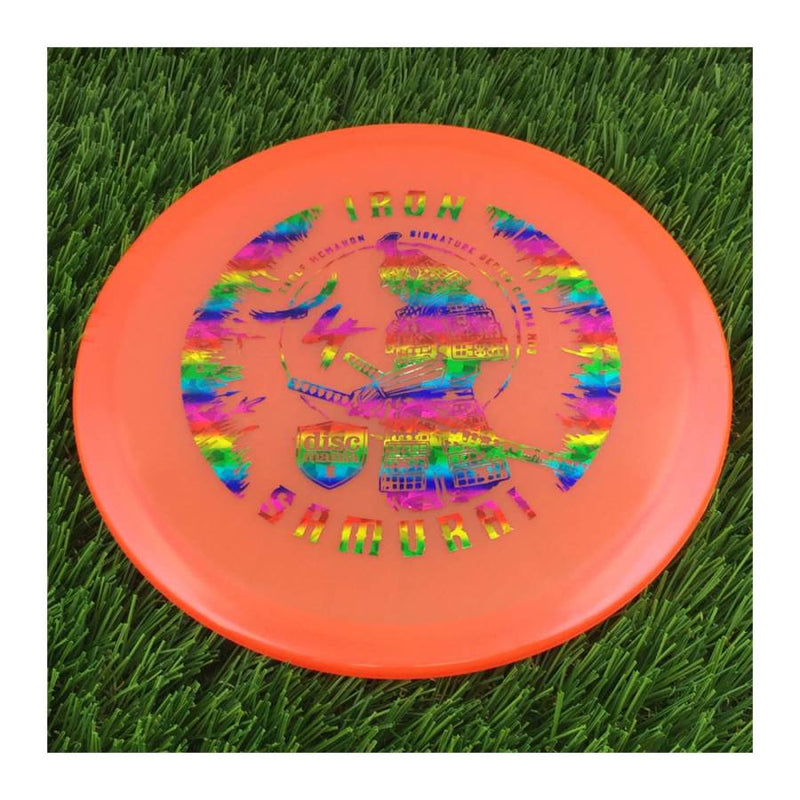 Discmania Chroma C-Line MD3 with Eagle McMahon Signature Series Iron Samurai 4 Stamp - 178g - Translucent Orange