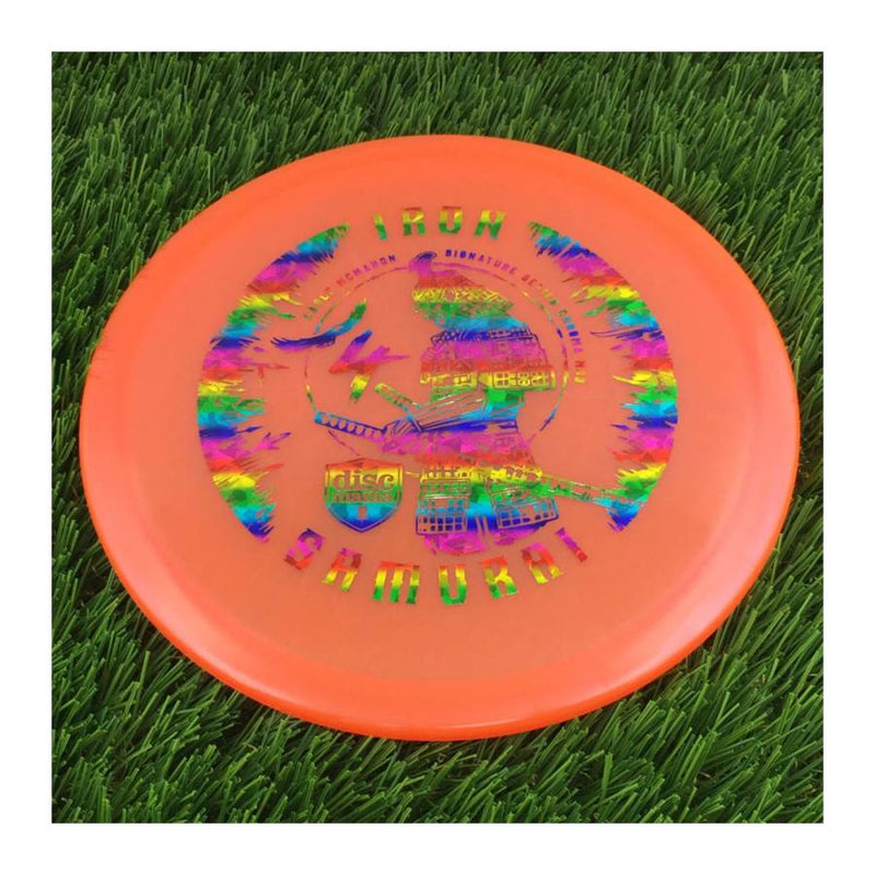 Discmania Chroma C-Line MD3 with Eagle McMahon Signature Series Iron Samurai 4 Stamp - 178g - Translucent Orange