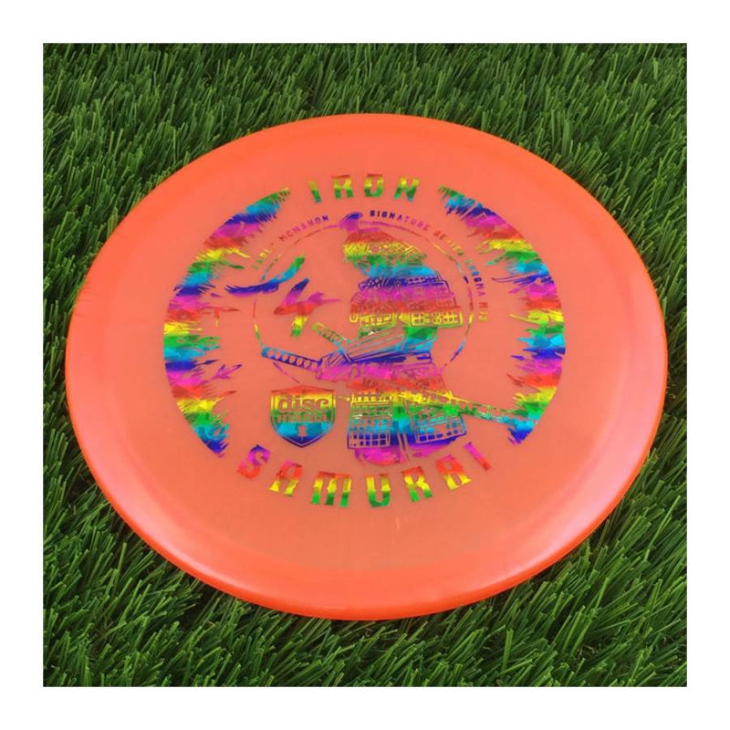 Discmania Chroma C-Line MD3 with Eagle McMahon Signature Series Iron Samurai 4 Stamp - 177g - Translucent Orange