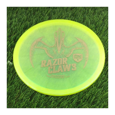 Discmania Evolution Meta Tactic with Razor Claw 3 - Eagle McMahon Signature Series Stamp - 173g - Translucent Yellow