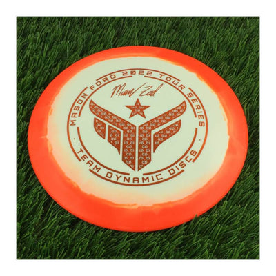 Dynamic Discs Fuzion Orbit Getaway with Mason Ford Logo 2022 Tour Series - Team Dynamic Discs Stamp - 173g - Solid Orange