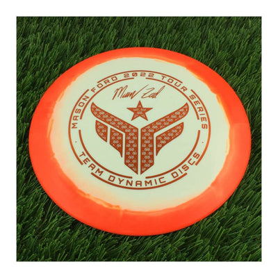 Dynamic Discs Fuzion Orbit Getaway with Mason Ford Logo 2022 Tour Series - Team Dynamic Discs Stamp - 173g - Solid Orange