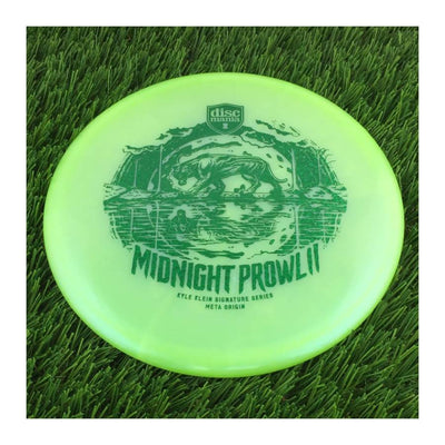 Discmania Evolution Meta Origin with Midnight Prowl II(2) - Kyle Klein Signature Series Stamp - 177g - Translucent Green