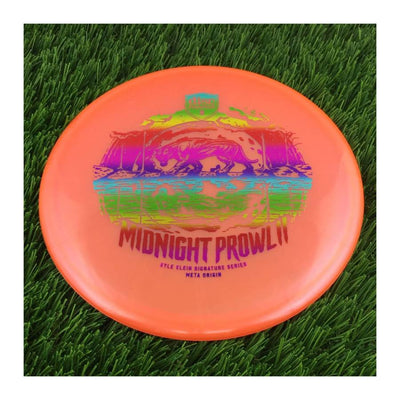 Discmania Evolution Meta Origin with Midnight Prowl II(2) - Kyle Klein Signature Series Stamp - 177g - Translucent Orange