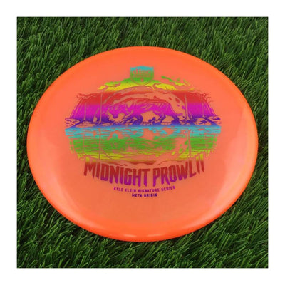 Discmania Evolution Meta Origin with Midnight Prowl II(2) - Kyle Klein Signature Series Stamp - 177g - Translucent Orange