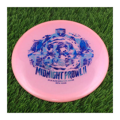 Discmania Evolution Meta Origin with Midnight Prowl II(2) - Kyle Klein Signature Series Stamp - 177g - Translucent Pink