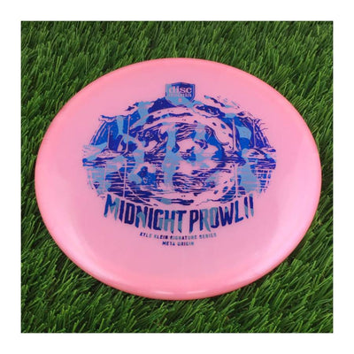 Discmania Evolution Meta Origin with Midnight Prowl II(2) - Kyle Klein Signature Series Stamp - 177g - Translucent Pink