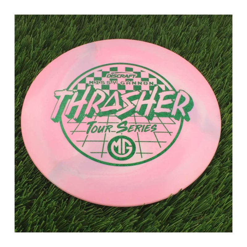 Discraft ESP Swirl Thrasher with Missy Gannon Tour Series 2022 Stamp