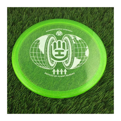 Westside VIP Gatekeeper with HSCo Inward - Handeye Supply Company - Physics of Flight Bureau Stamp - 174g - Translucent Green