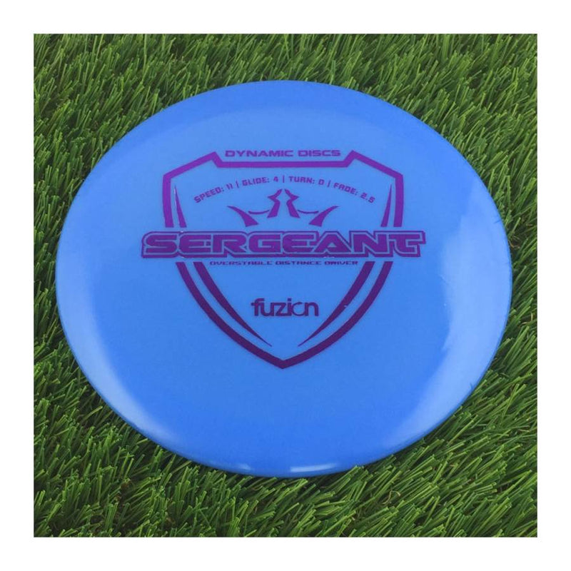 Dynamic Discs Fuzion Sergeant - 167g - Solid Blue