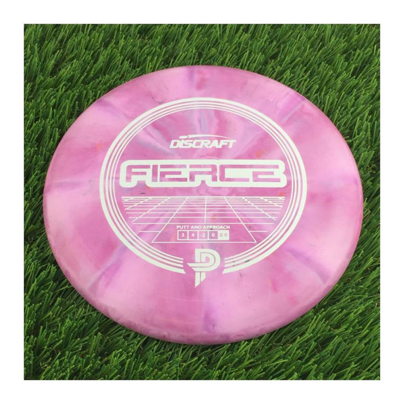 Discraft Swirl Fierce with PP Logo Stock Stamp Stamp - 169g - Solid Dark Pink