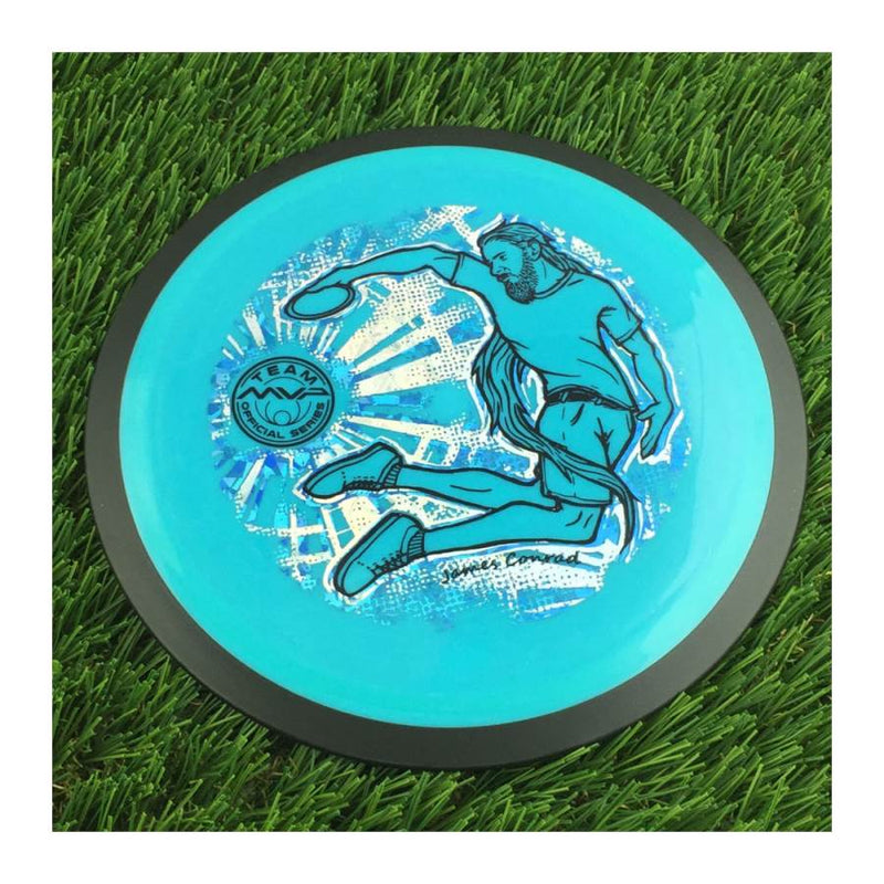 MVP Neutron Zenith with James Conrad Twisty James Team Series 2023 -Art by DoubleRam Design Stamp - 171g - Solid Teal Blue