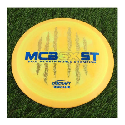 Discraft ESP Swirl Undertaker with McBeast 6X Claw PM World Champ Stamp - 174g - Solid Light Orange